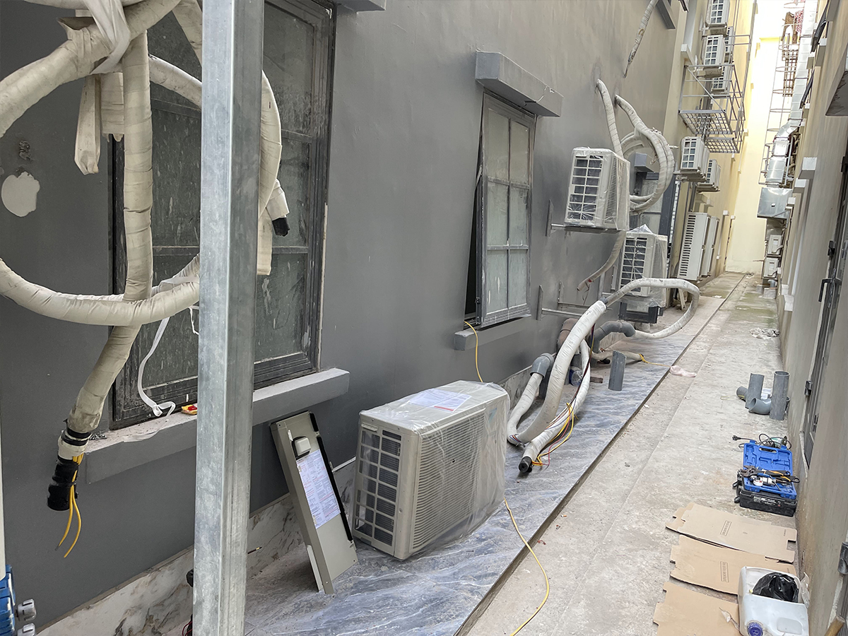 Thi công hệ thống điều hoà công nghiệp Hải Phòng
